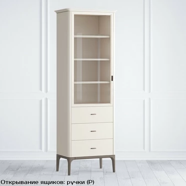 Шкаф книжный малый 3 ящика L 