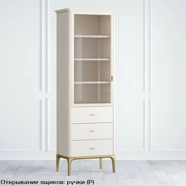 Шкаф книжный малый 3 ящика L 