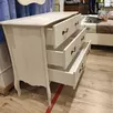 Комод с 3 ящиками белый сосна ЛеБо