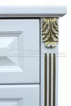 Комод с 5 ящиками белый Оливия