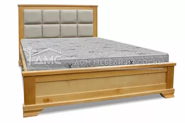 Кровать Классика с мягкой вставкой 1400х2000