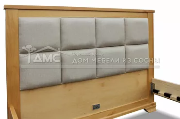 Кровать Классика с мягкой вставкой 1400х2000