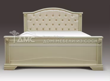 Кровать Кливия с мягкой спинкой 1200х2000