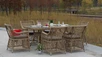 "Латтини" плетеное кресло из искусственного ротанга, цвет соломенный